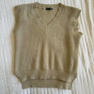 Dazy knitted‎ v neck Sweater vest